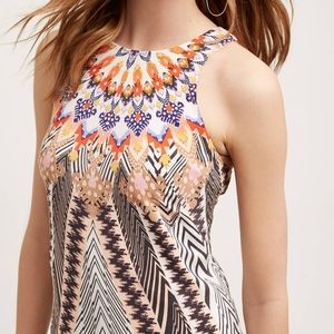 Anthropologie HD in Paris Silk Solstice Dress